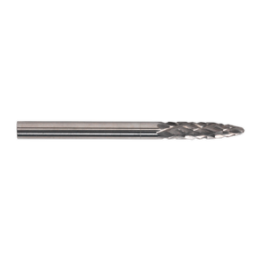 Sealey MCB006 Micro Carbide Burr Ball Nose Tree - Pack of 3