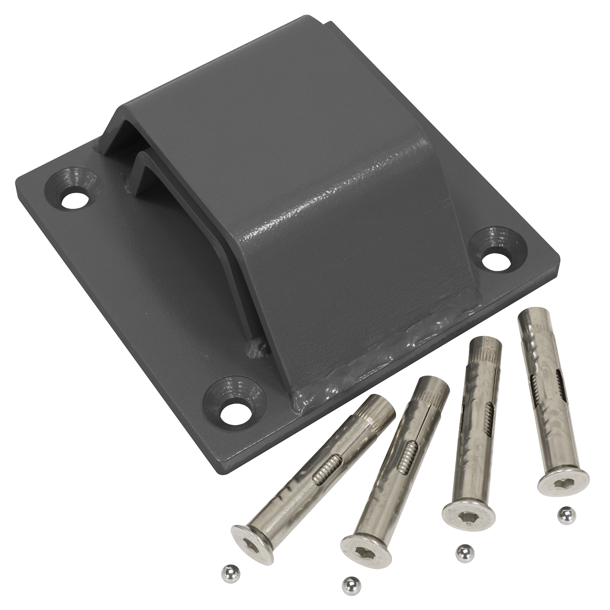 Sealey MCGA01D Motorcycle Ground Anchor with Twin Layer Protection