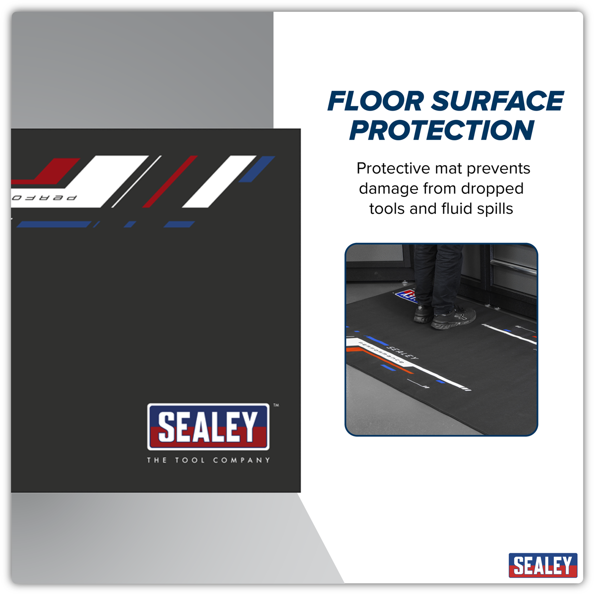 Sealey MCGM01 Motorcycle Garage Mat - additional view 13