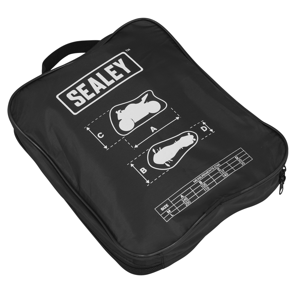 Sealey MCL Motorcycle Cover 2500 x 1100 x 1400mm - Large - additional view 4