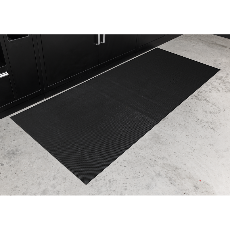 Sealey MCR1025 Ribbed Workshop Matting 1000 x 2500mm - additional view 6