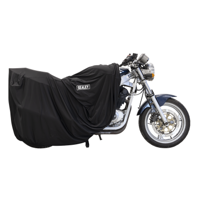 Sealey MCSL Motorcycle Stretch Cover Indoor Large
