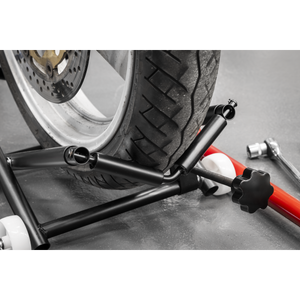 Sealey MCWL Motorcycle Wheel Adjustable Support with Rollers - additional view 5
