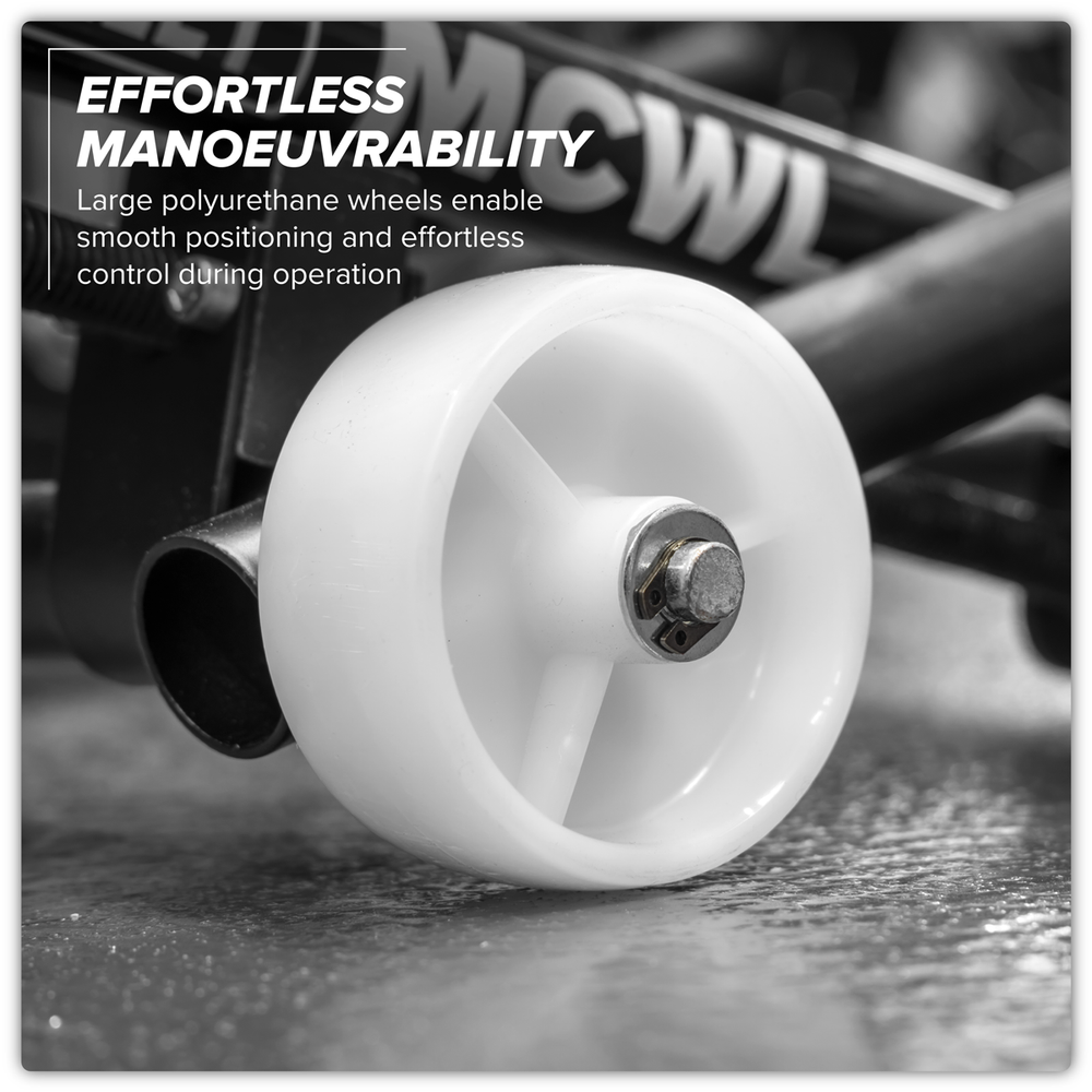 Sealey MCWL Motorcycle Wheel Adjustable Support with Rollers - additional view 2