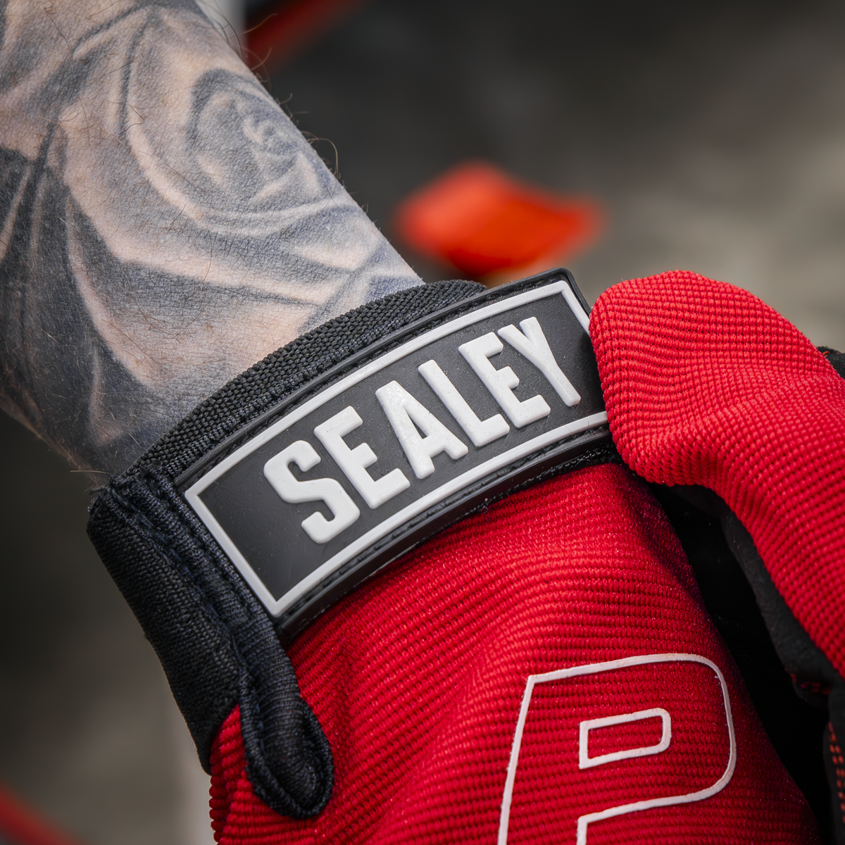 Sealey MG796L Premier Mechanic's Gloves Padded Palm - Large Pair - additional view 5