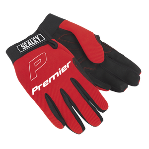 Sealey MG796L Premier Mechanic's Gloves Padded Palm - Large Pair - additional view 2