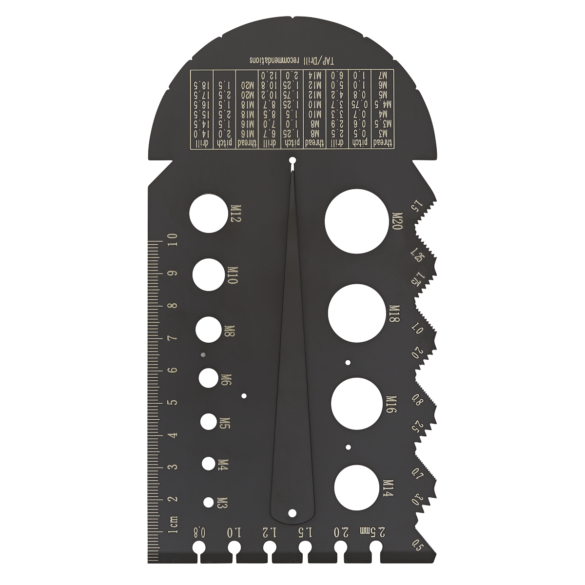 Sealey MGM1 Metric Multi-Gauge - additional view 2