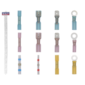 Sealey MHSTSET Clip Strip Deal - Heat Shrink Terminals