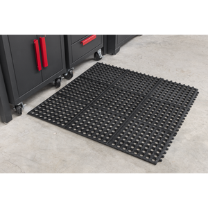 Sealey MIC9292 Interlocking Anti-Fatigue Matting 920 x 920mm - additional view 3