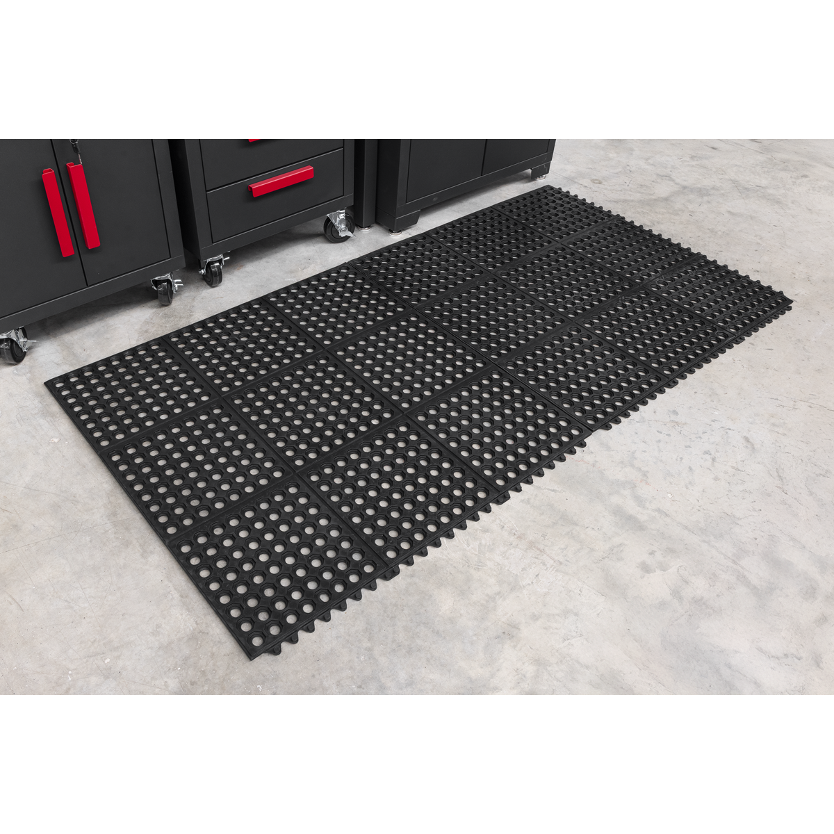 Sealey MIC9292 Interlocking Anti-Fatigue Matting 920 x 920mm - additional view 5
