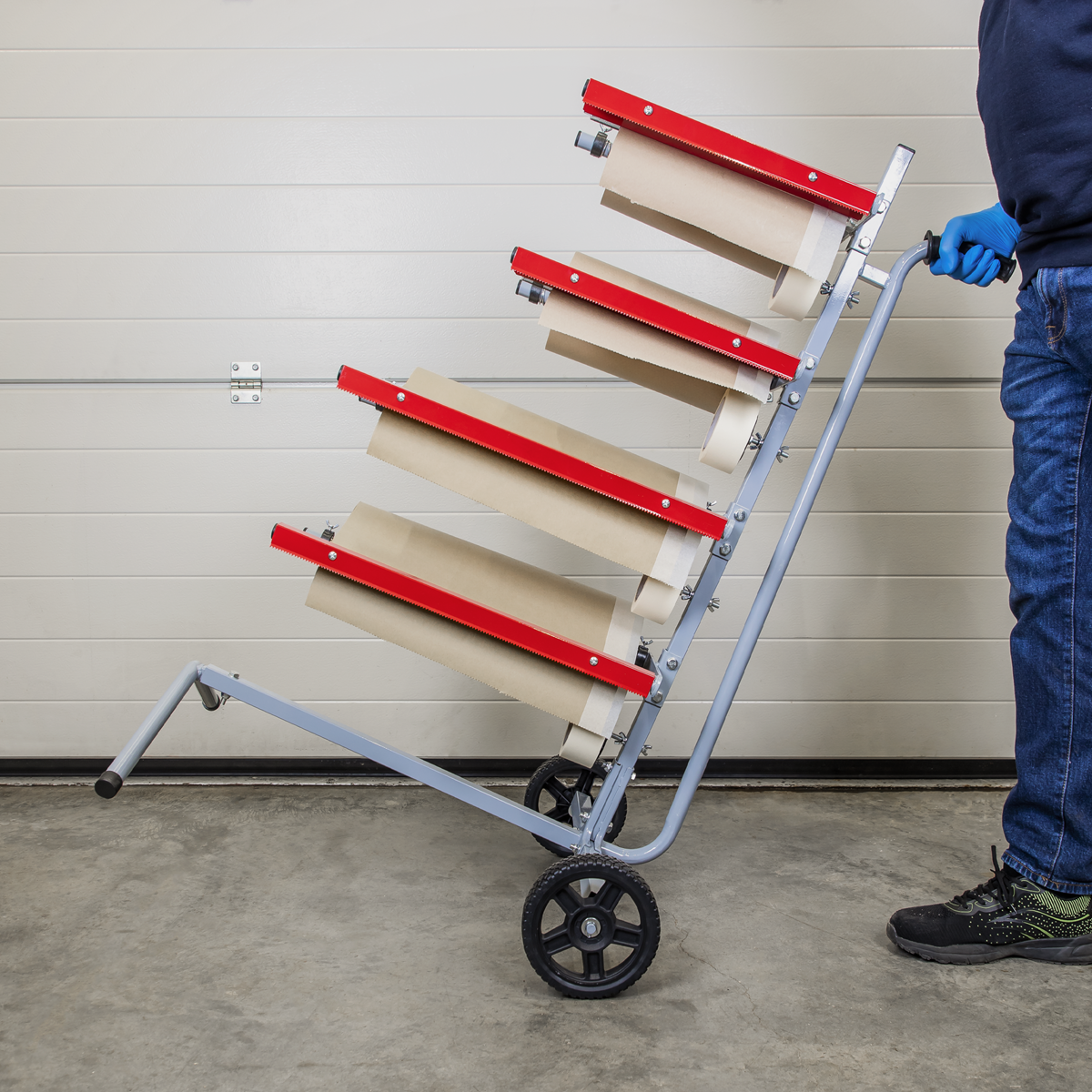 Sealey MK63 Masking Paper Dispenser Tree 2 x 300mm & 2 x 450mm Rolls - additional view 7