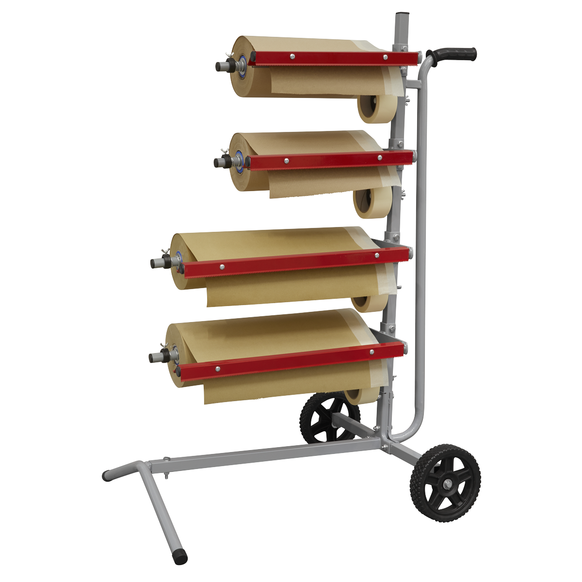 Sealey MK63 Masking Paper Dispenser Tree 2 x 300mm & 2 x 450mm Rolls - additional view 3