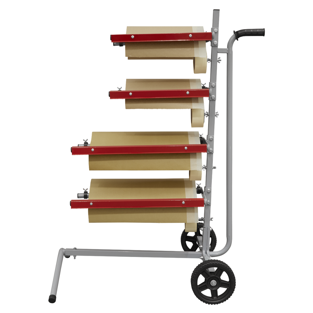Sealey MK63 Masking Paper Dispenser Tree 2 x 300mm & 2 x 450mm Rolls - additional view 4