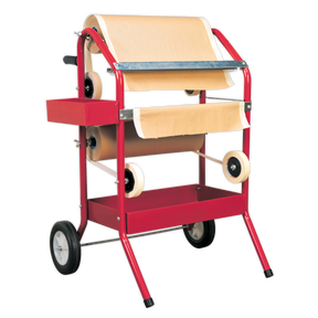 Sealey MK66 Masking Paper Dispenser Trolley 2 x 450mm Rolls