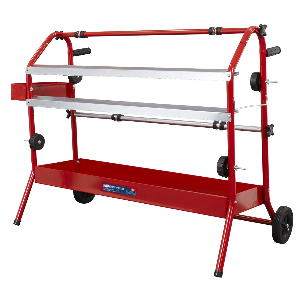 Sealey MK67 Masking Paper Dispenser Trolley 2 x 900mm Rolls - additional view 3