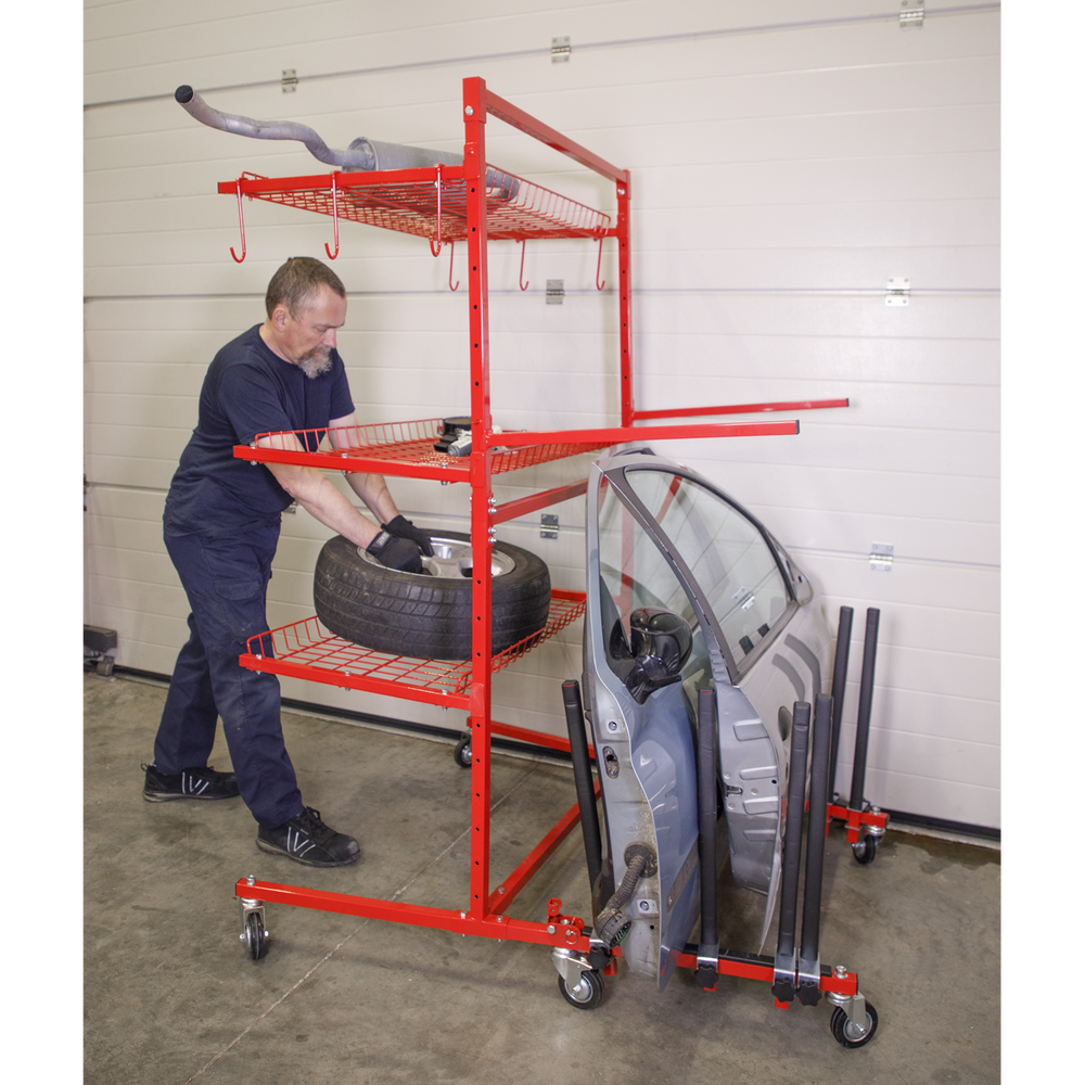 Sealey MK75 Parts Cart with Panel Train - additional view 6