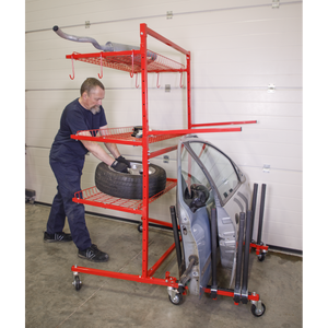 Sealey MK75 Parts Cart with Panel Train - additional view 6