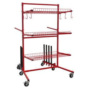 Sealey MK75 Parts Cart with Panel Train