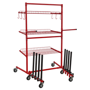 Sealey MK75 Parts Cart with Panel Train - additional view 5