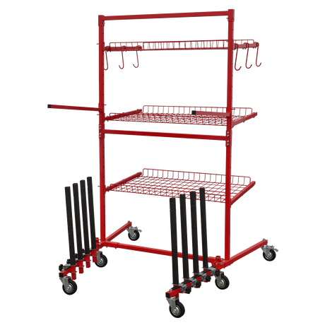 Sealey MK75 Parts Cart with Panel Train - additional view 2