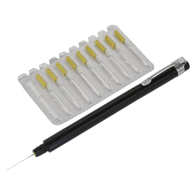 Sealey MK78 Paint Dirt Removal Pen with Needle Set