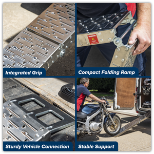 Sealey MR270 Stainless Steel Loading Ramp 270kg Capacity - additional view 8