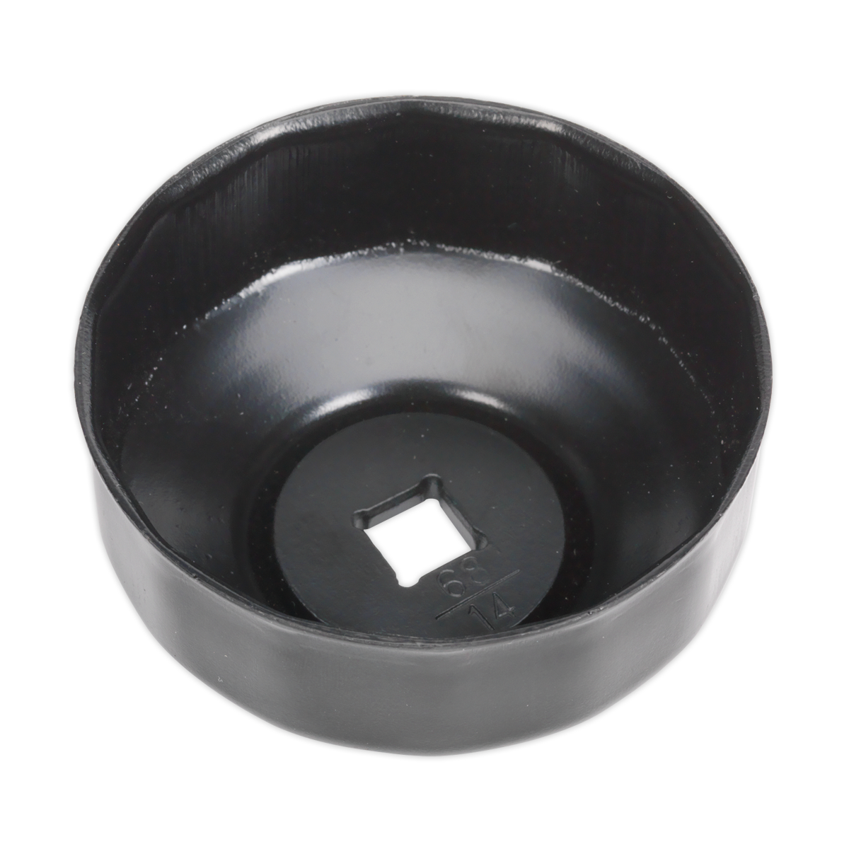 Sealey MS045 Oil Filter Cap Wrench 68mm x 14 Flutes