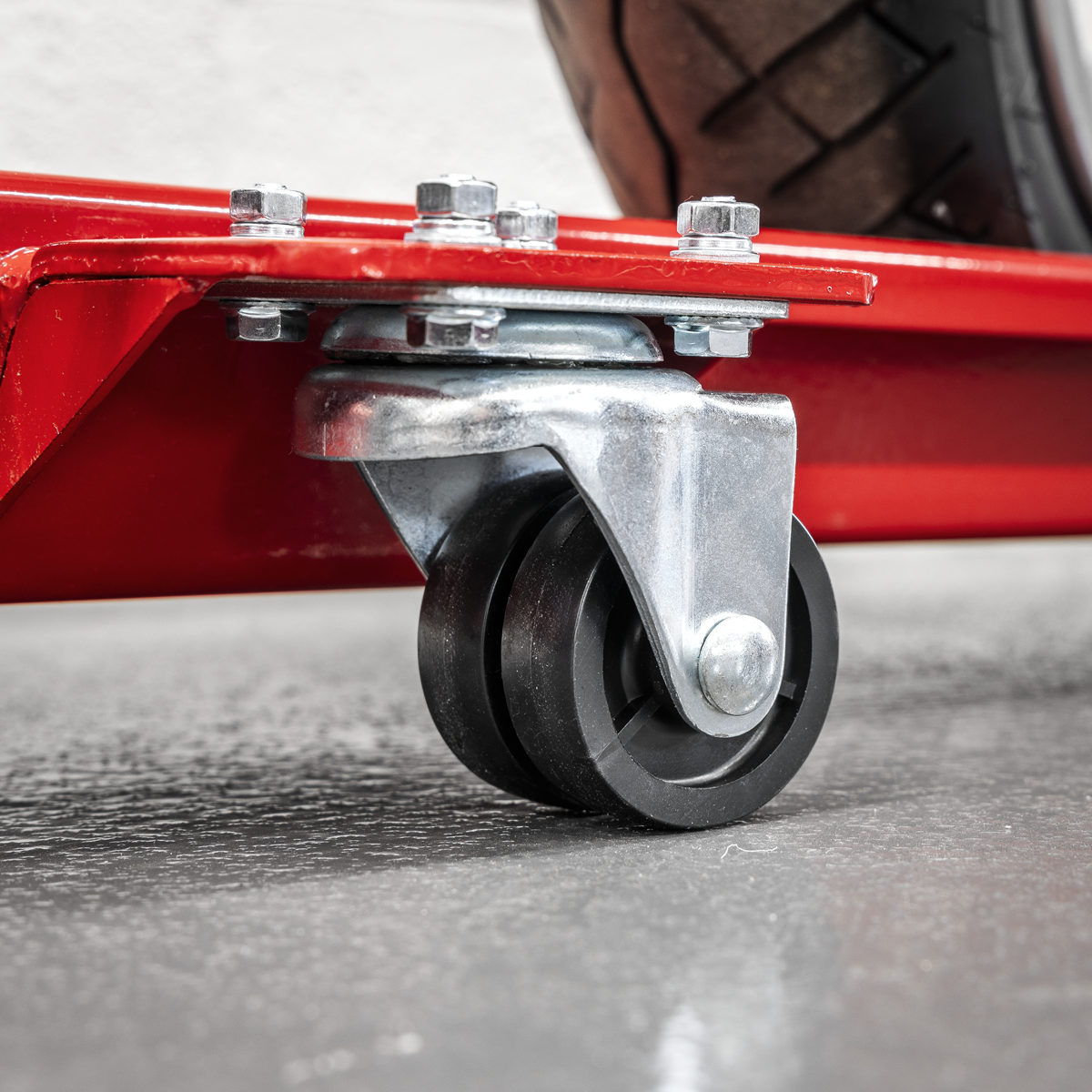 Sealey MS063L Long Motorcycle Side Stand Type Dolly - additional view 2