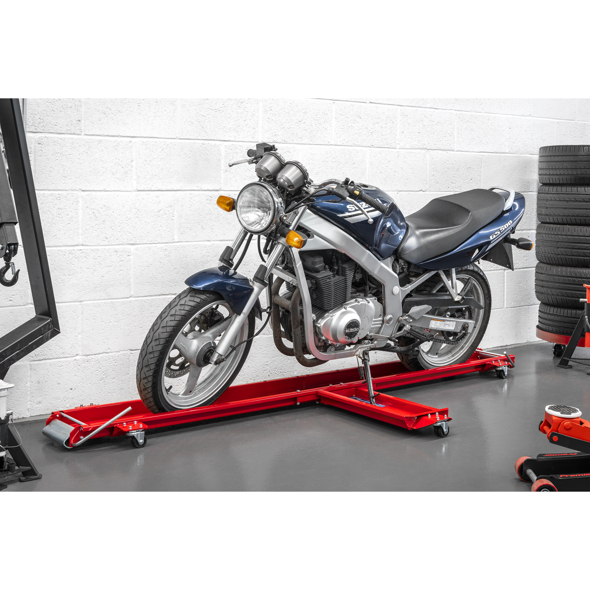 Sealey MS063L Long Motorcycle Side Stand Type Dolly - additional view 6