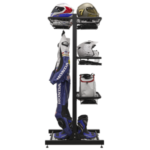 Sealey MS081FS2 Freestanding Motorcycle Helmet & Gear Storage - additional view 8
