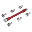 Sealey MS086 Spoke Wrench Set 9pc