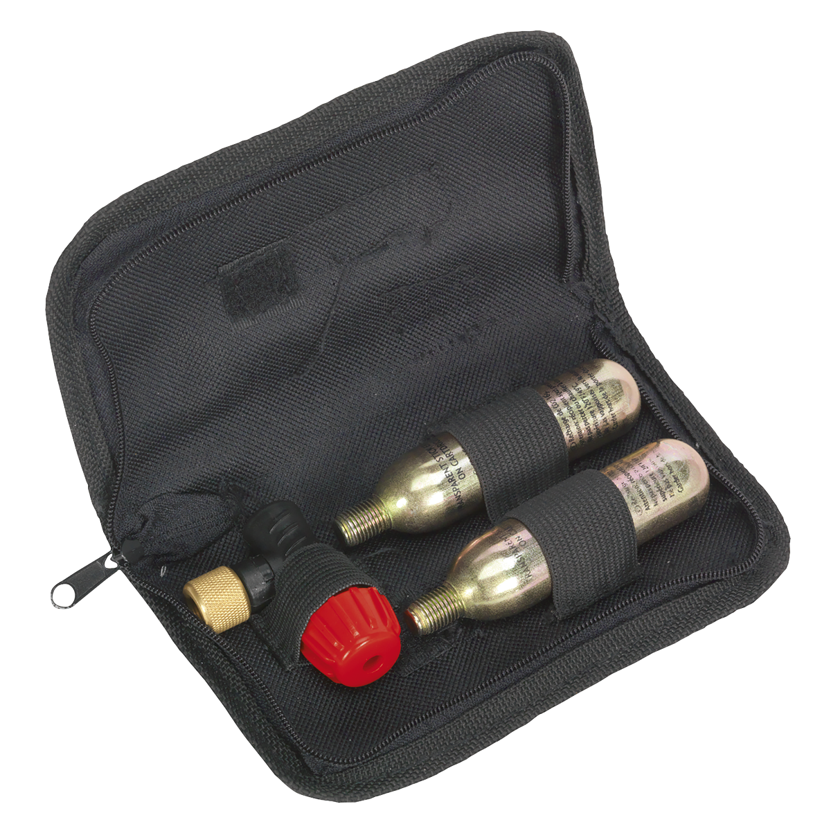 Sealey MS087 Motorcycle CO2 Emergency Tyre Inflator Kit