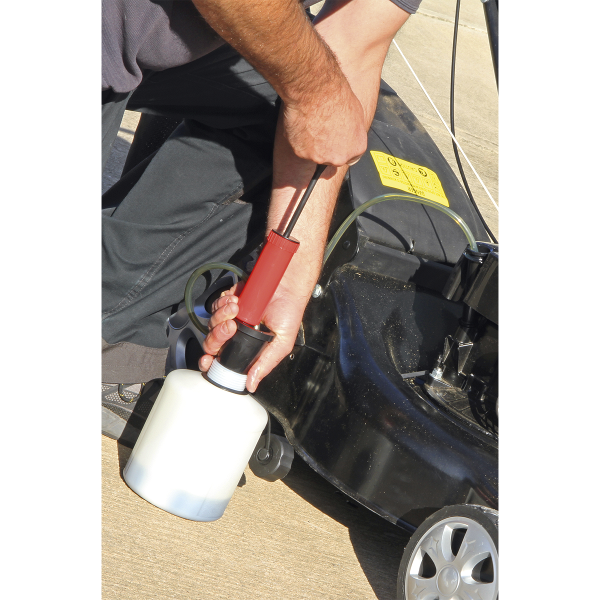 Sealey MS155 Vacuum Oil & Fluid Extractor Manual 1.6L - additional view 2