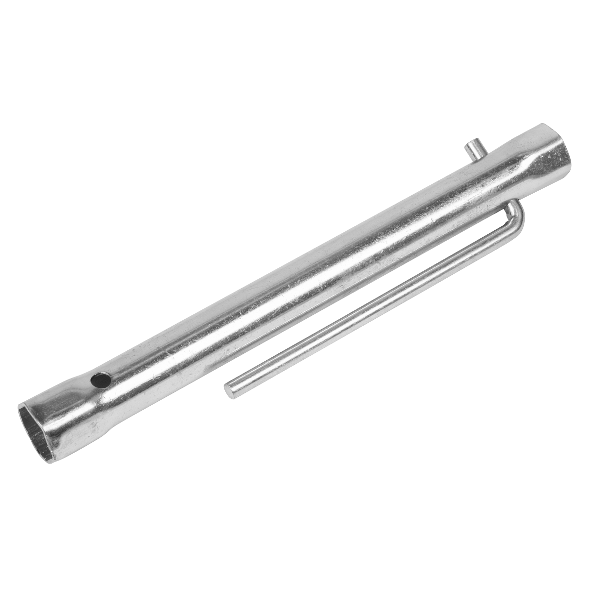 Sealey MS157 Long Reach Double End Spark Plug Box Spanner with L-Bar 16/18mm