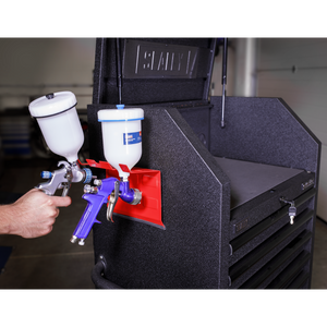 Sealey MSH03 Magnetic Spray Gun Holder 2 Gun Capacity - additional view 5
