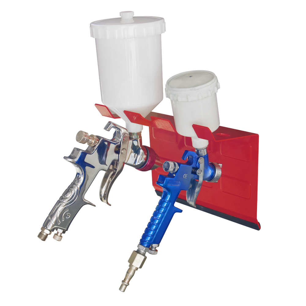 Sealey MSH03 Magnetic Spray Gun Holder 2 Gun Capacity - additional view 3