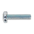 Sealey MSP520 Zinc Plated Pan Head Pozi Machine Screw M5 x 20mm, DIN 7985Z - Pack of 100