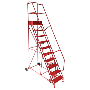 Sealey MSS10 Mobile Safety Steps 10-Tread