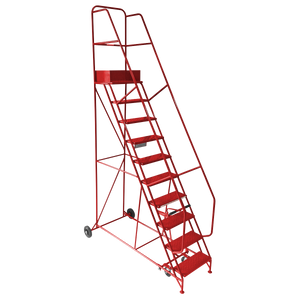 Sealey MSS10 Mobile Safety Steps 10-Tread