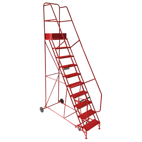 Sealey MSS10 Mobile Safety Steps 10-Tread