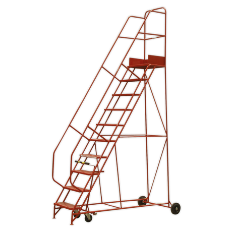 Sealey MSS10 Mobile Safety Steps 10-Tread - additional view 2