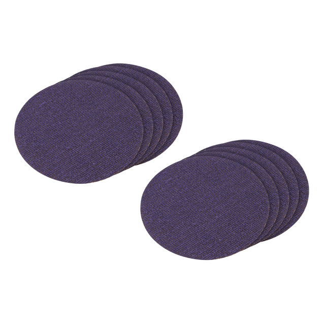 Sealey MSS12580 Ceramic Mesh Sanding Disc 125mm 80Grit - Pack of 10