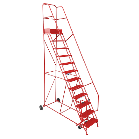 Sealey MSS12 Mobile Safety Steps 12-Tread