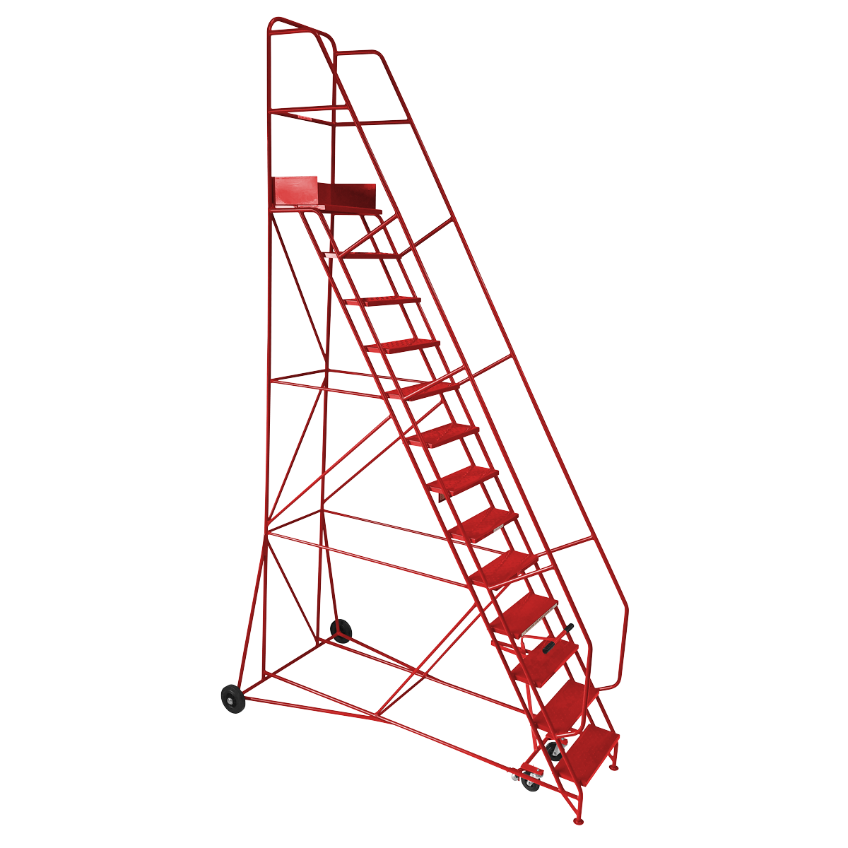 Sealey MSS13 Mobile Safety Steps 13-Tread