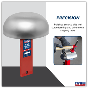 Sealey MW12 Bowl Shaped Dolly for Bodywork Metal Forming - additional view 8