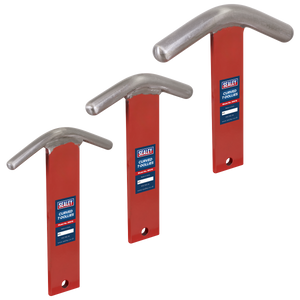 Sealey MW15 Curved T-Dollies for Sheet Metal Forming