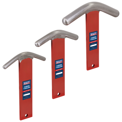 Sealey MW15 Curved T-Dollies for Sheet Metal Forming