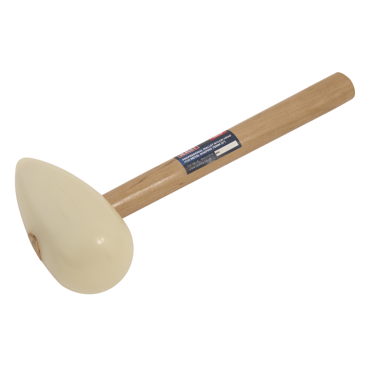 Sealey MW18 Professional Mallet Nylon Head for Metal Shaping 75mm (3")
