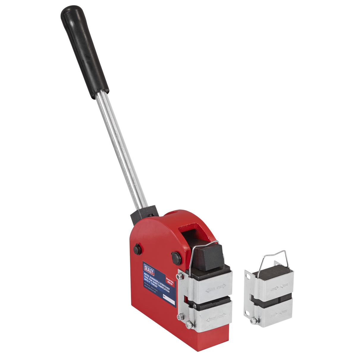 Sealey MW20 Metal Shrinker & Stretcher Tool for Sheet Fabrication with 1" Throat