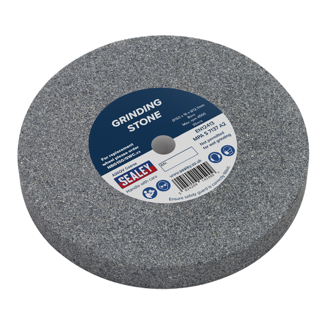 Sealey NBG150/GWC Grinding Stone 150 x 16mm - A36Q Coarse